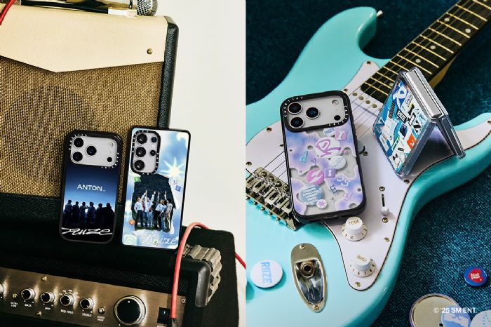 SM 家族粉看過來！CASETiFY 推出 TAEYEON 系列歡慶出道十週年、RIIZE 首度聯名登場，從多款客製化到限量成員吊飾，AAA 頒獎典禮粉絲應援神器全面開賣！